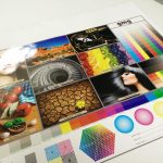 Colour evaluation print