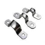 Stainless steel saddle clamps