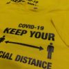 Bespoke Custom Printed T Shirts Tee Covid Virus Information Impact Signs
