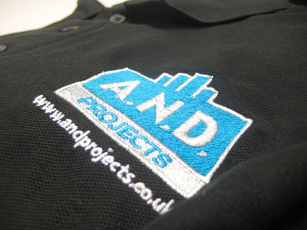Polo Shirt Close Up Of Embroidered   Impact Signs