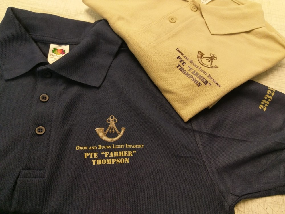 Printed Polo Shirt Branding Logo Uniform Workwear Clothing Smart   Impact Signs