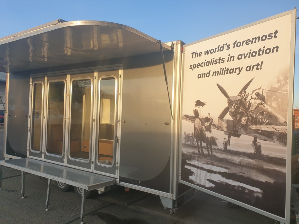 Aces High Military Art Vehicle for exhibitions