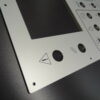 Aluminium Anodised Control Panel With Cut Out Holes