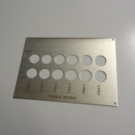 Control Panel Cut Out Stainless Steel