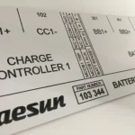 Chemically Etched Control Panel Controller Impact Signs