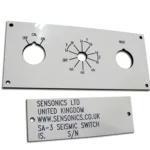 Engraved Laminate Control Panel And Plaque