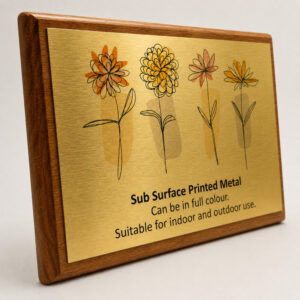 Brushed_gold Printed_wodden_plinth