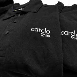 Carlo Optics EMBROIDERED Polo Shirt Workwear Professional Imapct Signs Aylesbury