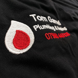 Close Up Embroidery Of Polo