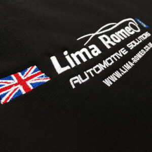 Lima Romeo EMBROIDERED Stitched Fleece Full Colour Uniform Impact Signs Aylesbury
