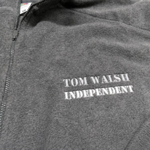 Tom Walsh EMBROIDERED Fleece Full Colour Uniform Impact Signs Aylesbury